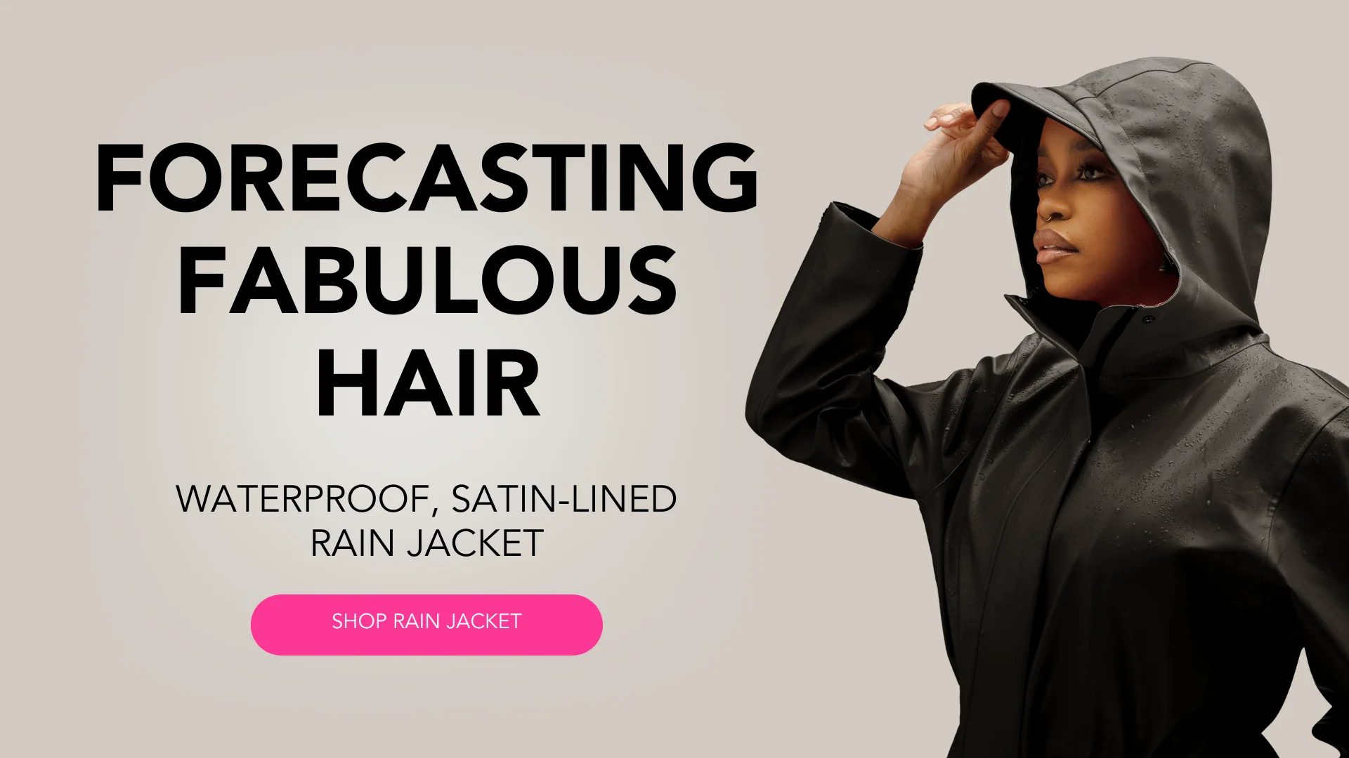 Style-Protecting Rainwear for Women