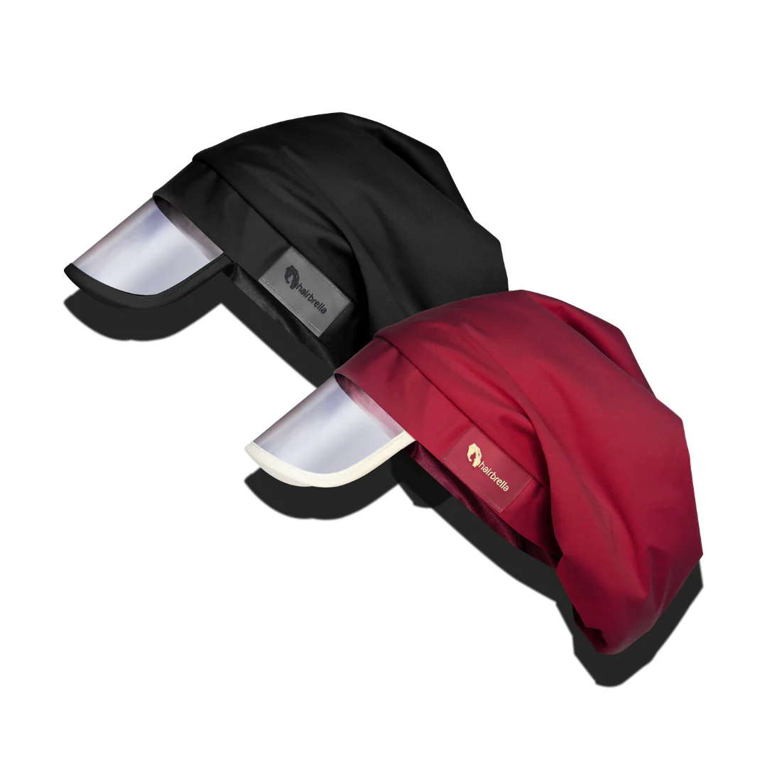 Hairbrella Classic Satin-Lined Rain Hat - Bundle (2) - Image 10