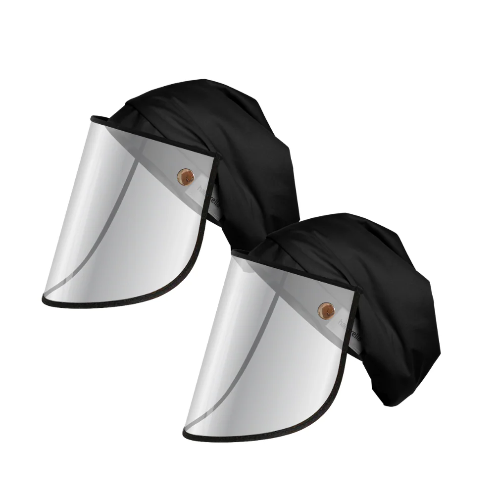 Hairbrella Pro Scrub Cap + Face Shield - Bundle (2) - Image 11