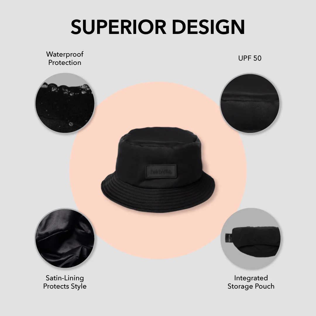 Waterproof, Satin-Lined Bucket Hat - Image 10
