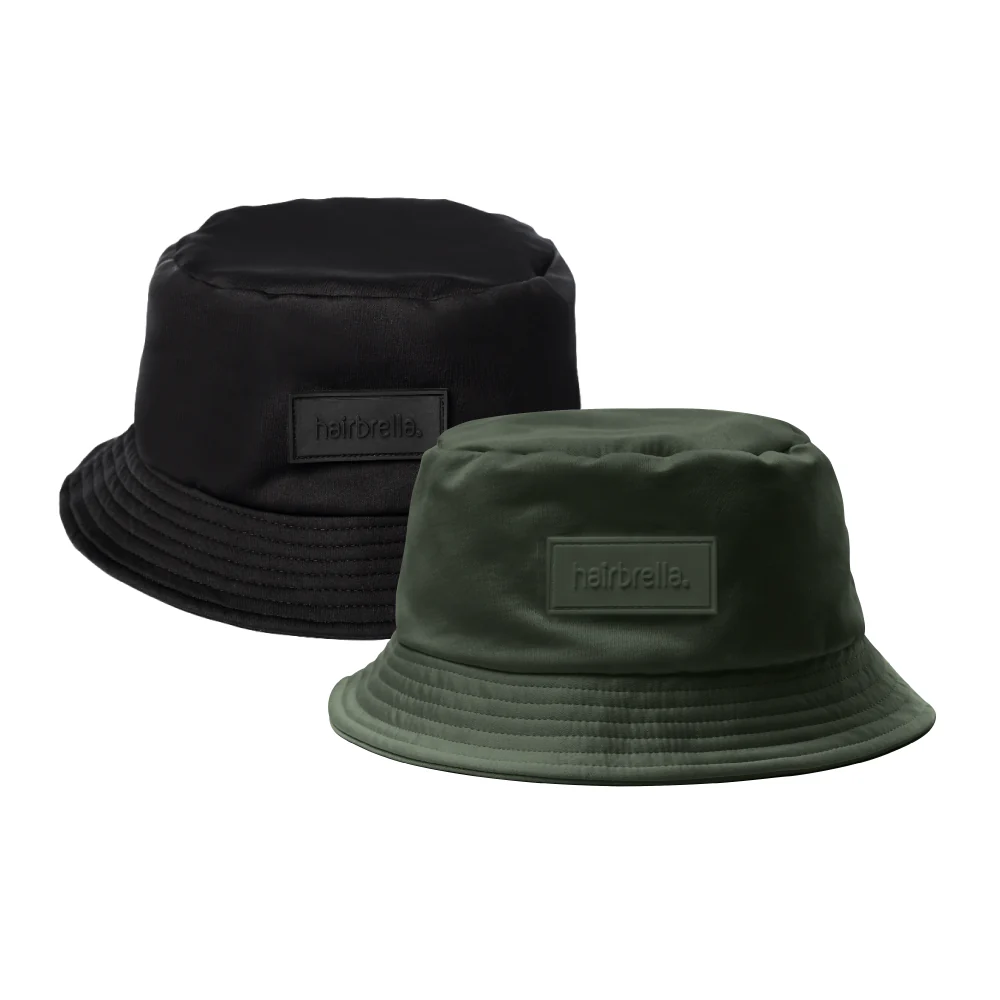 Hairbrella Unisex Satin-Lined Bucket Hat Bundle (2) - Image 26