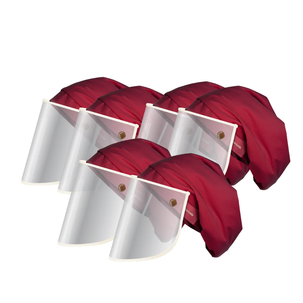 Hairbrella Pro Rain Hat + Face Shield Gifting Bundle (Buy 5, Get 1 Free) - Image 11