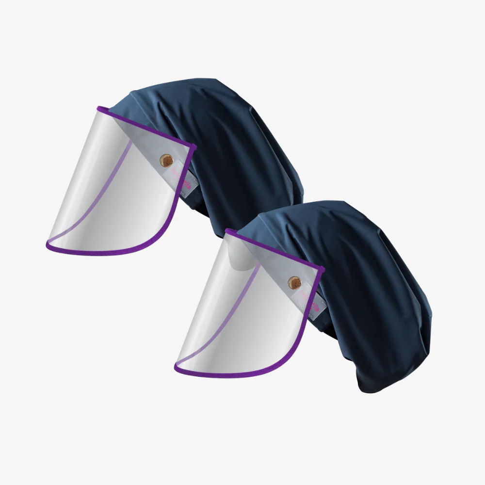 Hairbrella Pro Toddlers Rain Hat + Face Shield - Bundle (2) - Image 6