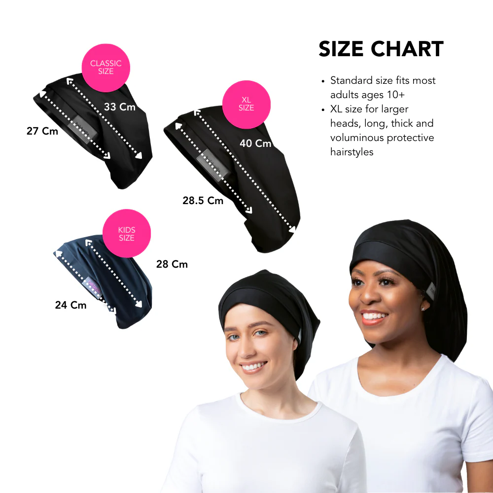 Hairbrella Lite Satin-Lined Rain Hat - Image 10
