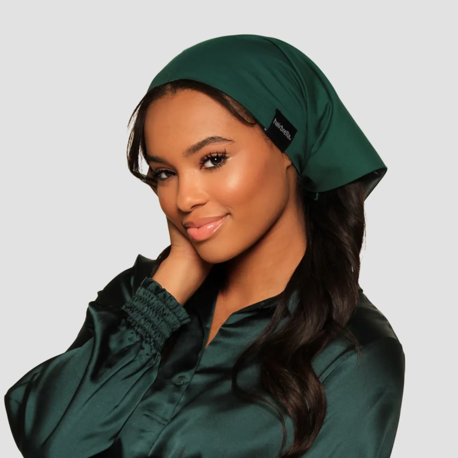 Waterproof,  Satin-Lined Bandana - Image 11