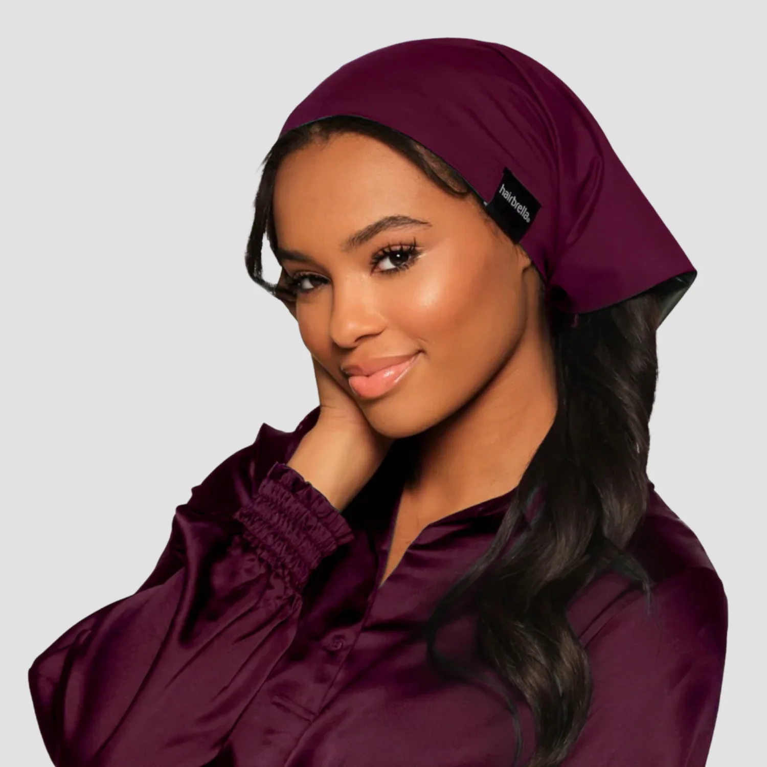 Waterproof,  Satin-Lined Bandana - Image 14