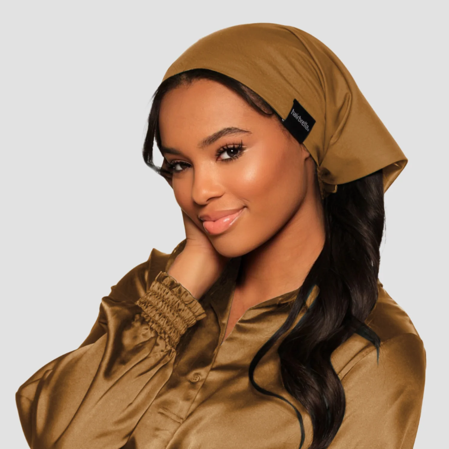 Waterproof,  Satin-Lined Bandana - Image 15