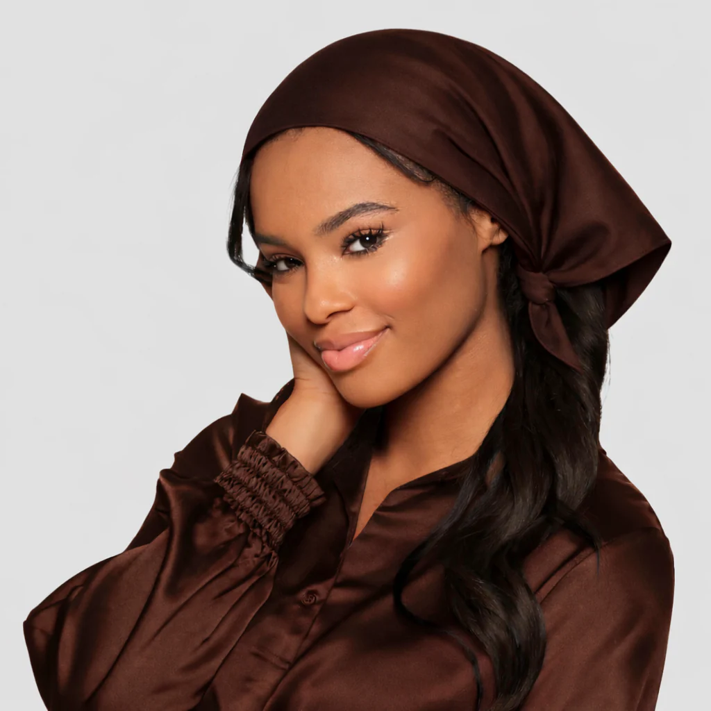 Waterproof,  Satin-Lined Bandana - Image 16