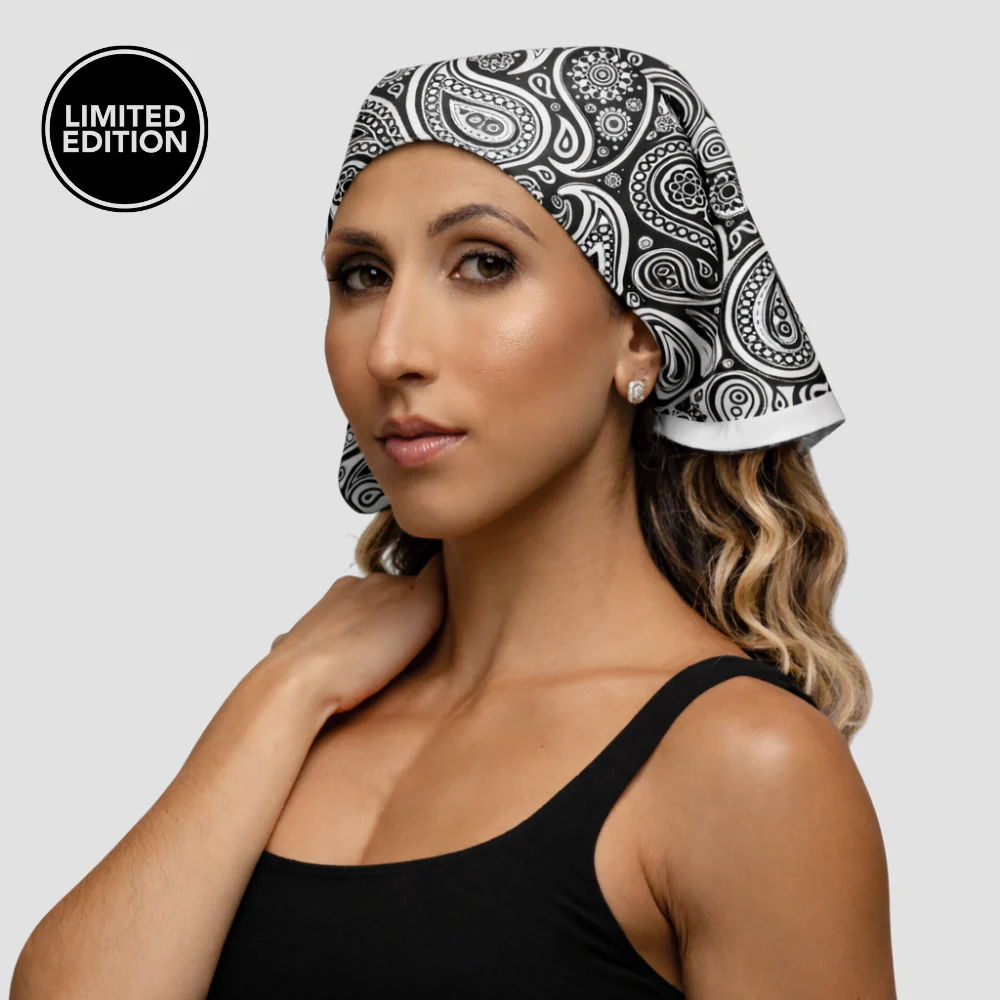 Waterproof,  Satin-Lined Bandana - Image 23