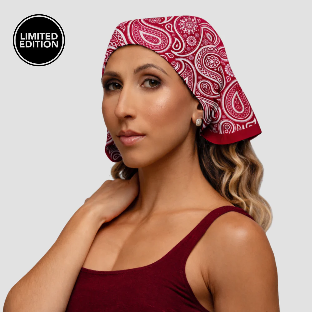 Waterproof,  Satin-Lined Bandana - Image 24