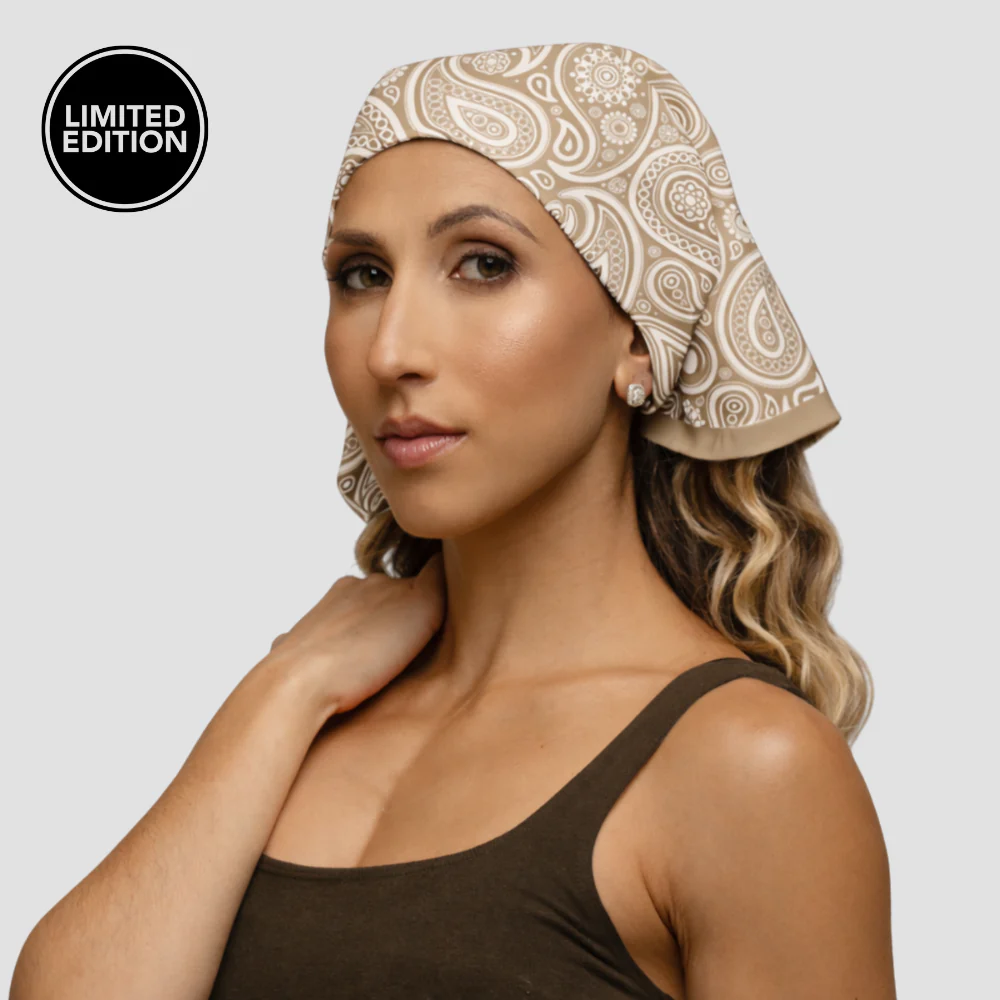 Waterproof,  Satin-Lined Bandana - Image 25