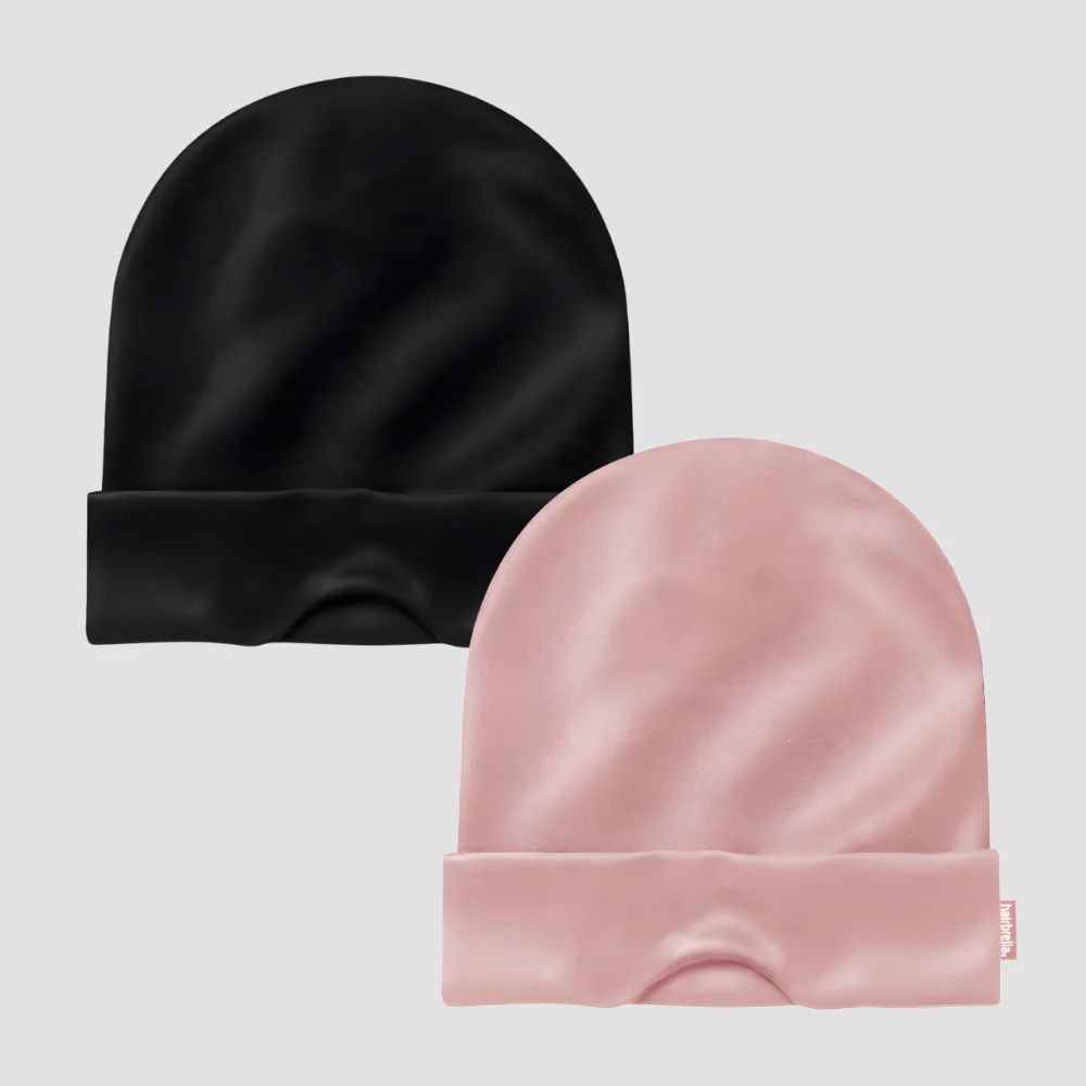 Satin-Lined, Convertible Nap Cap™ with Hidden Eye Mask, Bundle 2 - Image 11