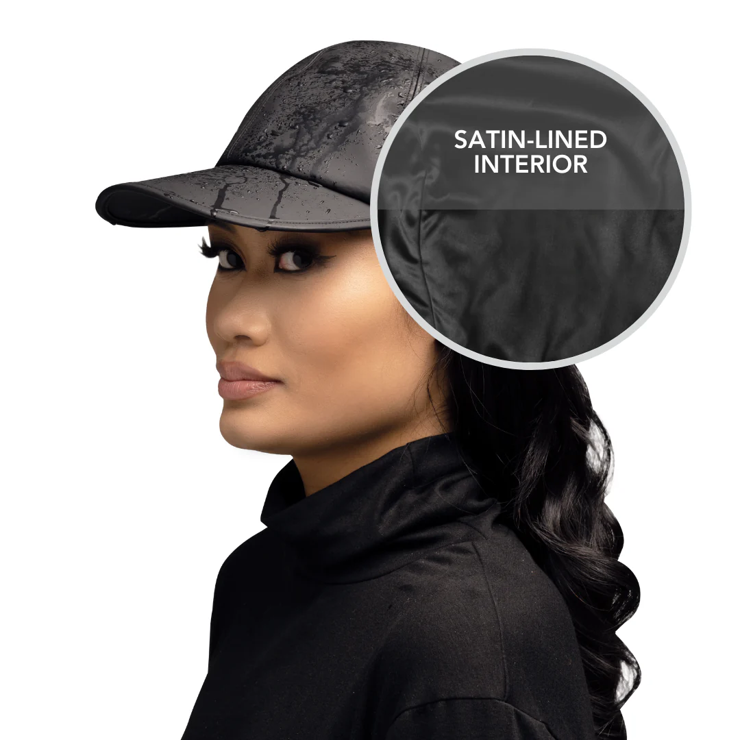 Hairbrella Satin-Lined, Waterproof Baseball Cap Gifting Bundle (Buy 5, Get 1 Free) - Image 3