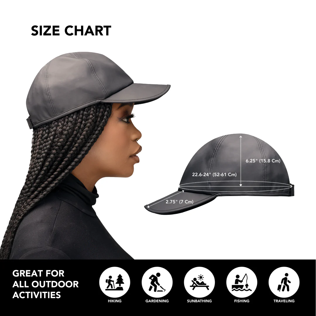 Hairbrella Satin-Lined, Waterproof Baseball Cap Gifting Bundle (Buy 5, Get 1 Free) - Image 7