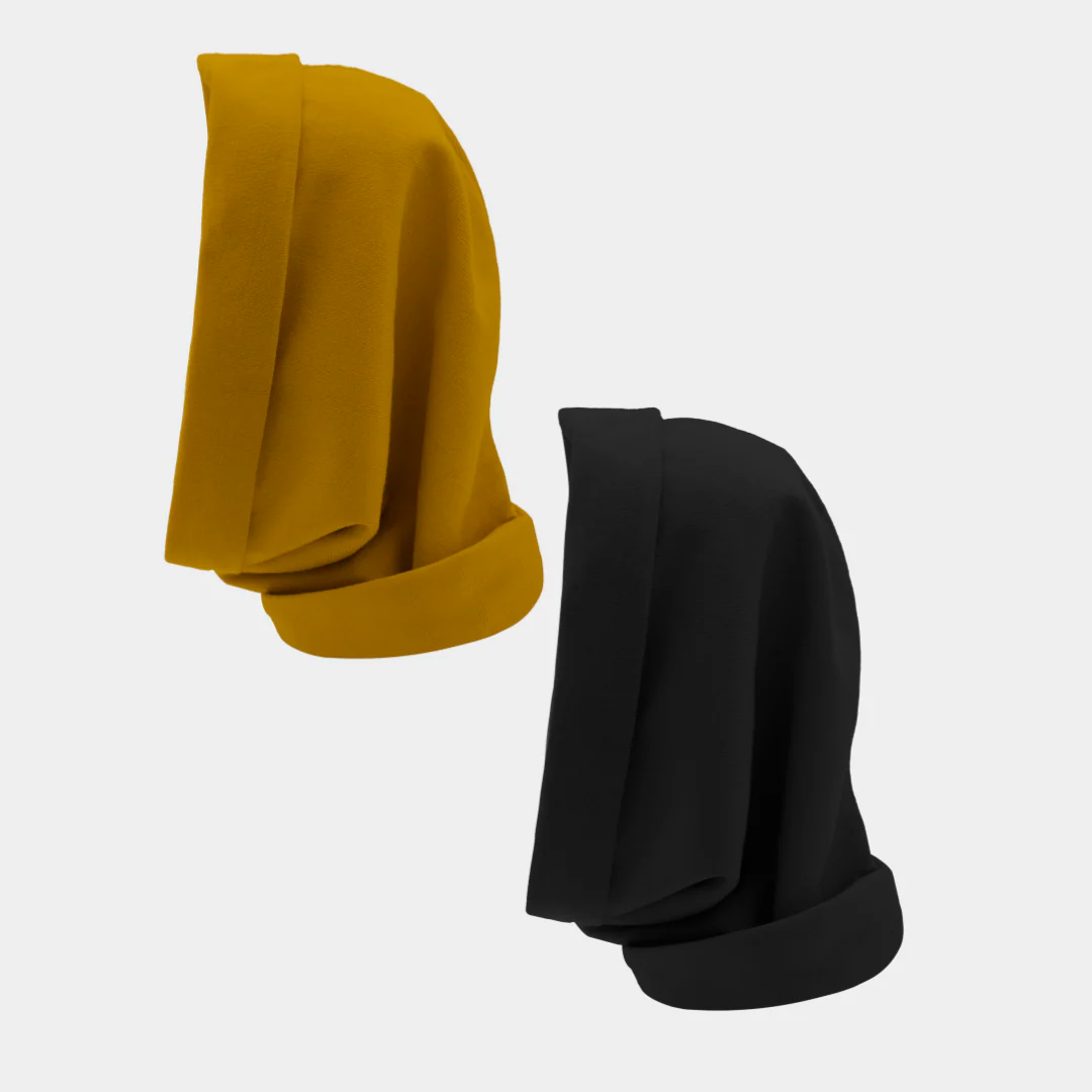 Hairbrella Satin Lined, Waterproof Infinity Rain Scarf - Bundle (2) - Image 29