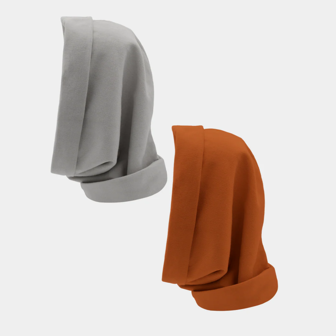 Hairbrella Satin Lined, Waterproof Infinity Rain Scarf - Bundle (2) - Image 35