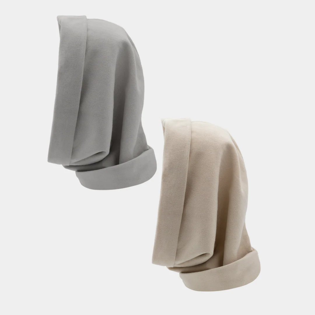 Hairbrella Satin Lined, Waterproof Infinity Rain Scarf - Bundle (2) - Image 47