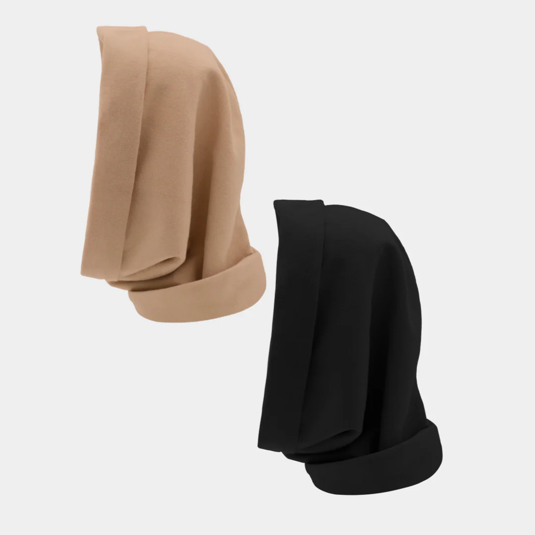 Hairbrella Satin Lined, Waterproof Infinity Rain Scarf - Bundle (2) - Image 57