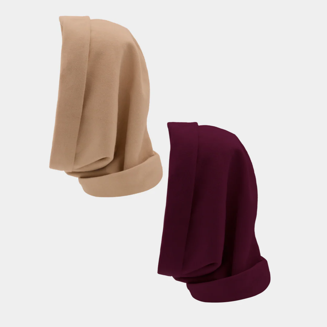 Hairbrella Satin Lined, Waterproof Infinity Rain Scarf - Bundle (2) - Image 59