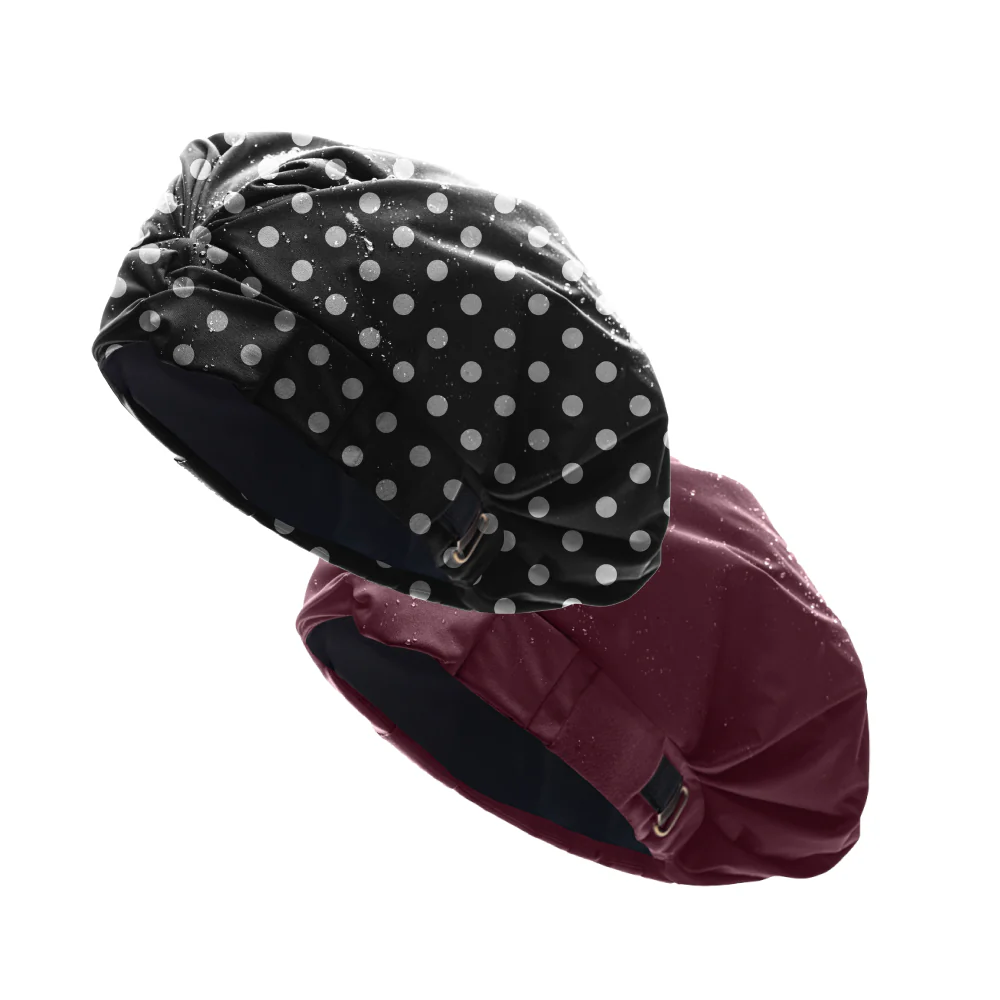 Hairbrella Satin-Lined Shower Cap - Bundle (2) - Image 22
