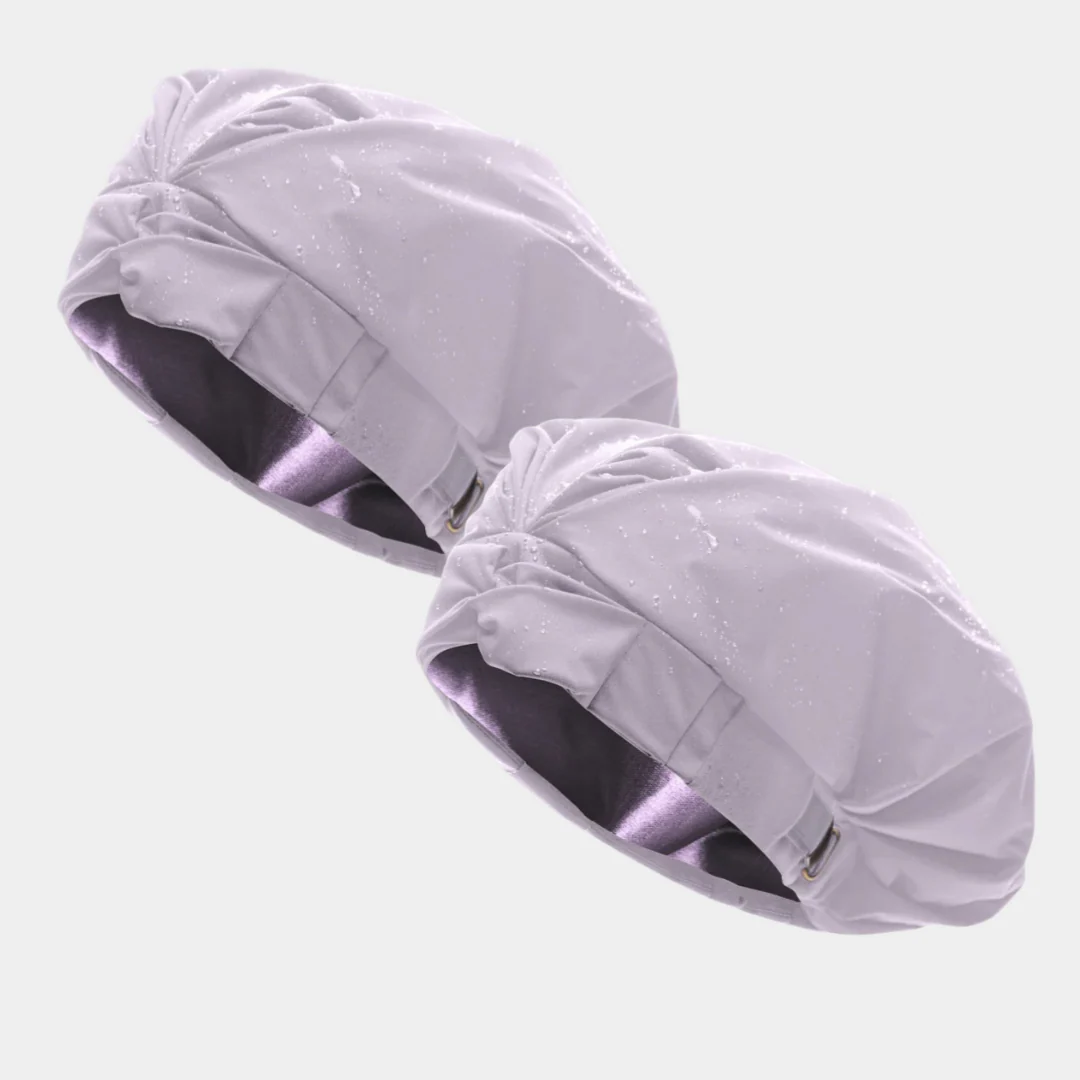 Hairbrella Satin-Lined Shower Cap - Bundle (2) - Image 86