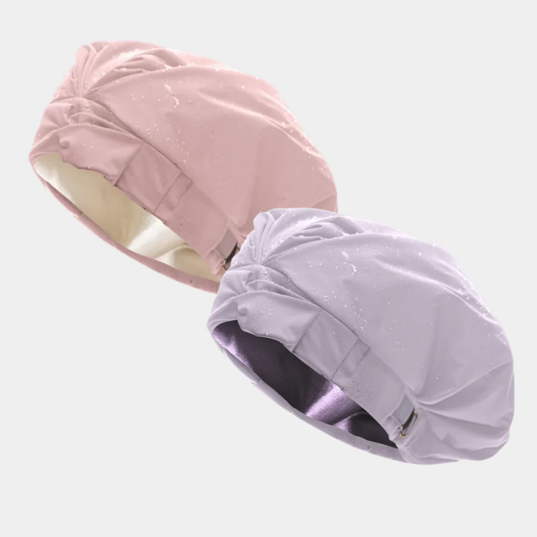 Hairbrella Satin-Lined Shower Cap - Bundle (2) - Image 92