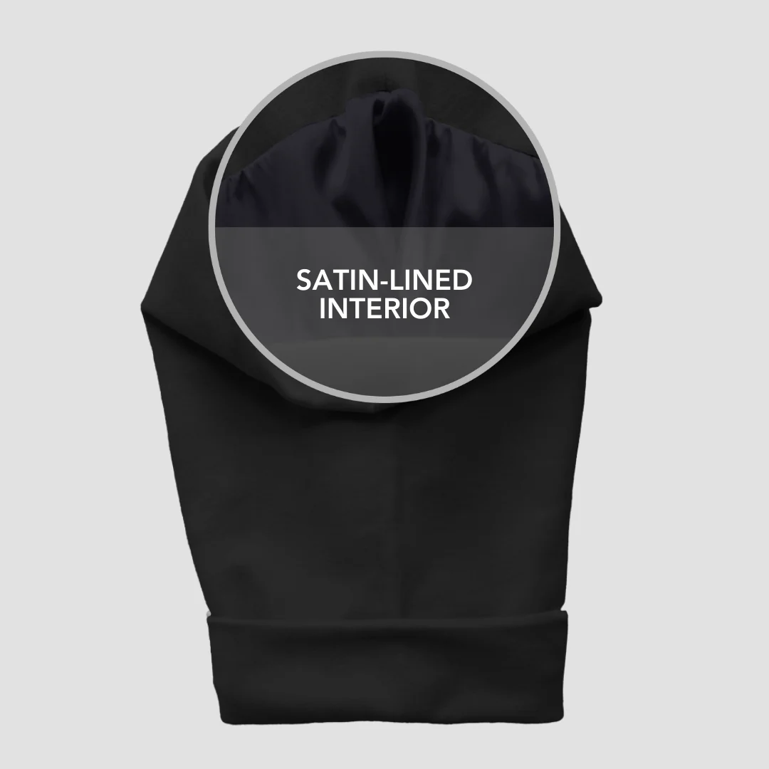 Satin Lined, Waterproof Infinity Rain Scarf - Image 4