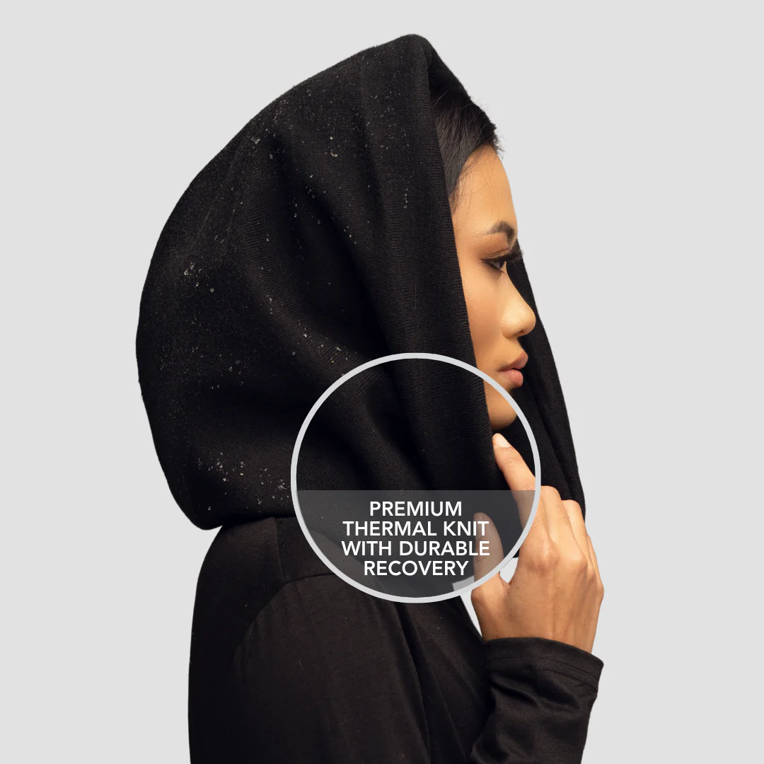 Satin Lined, Waterproof Infinity Rain Scarf - Image 6