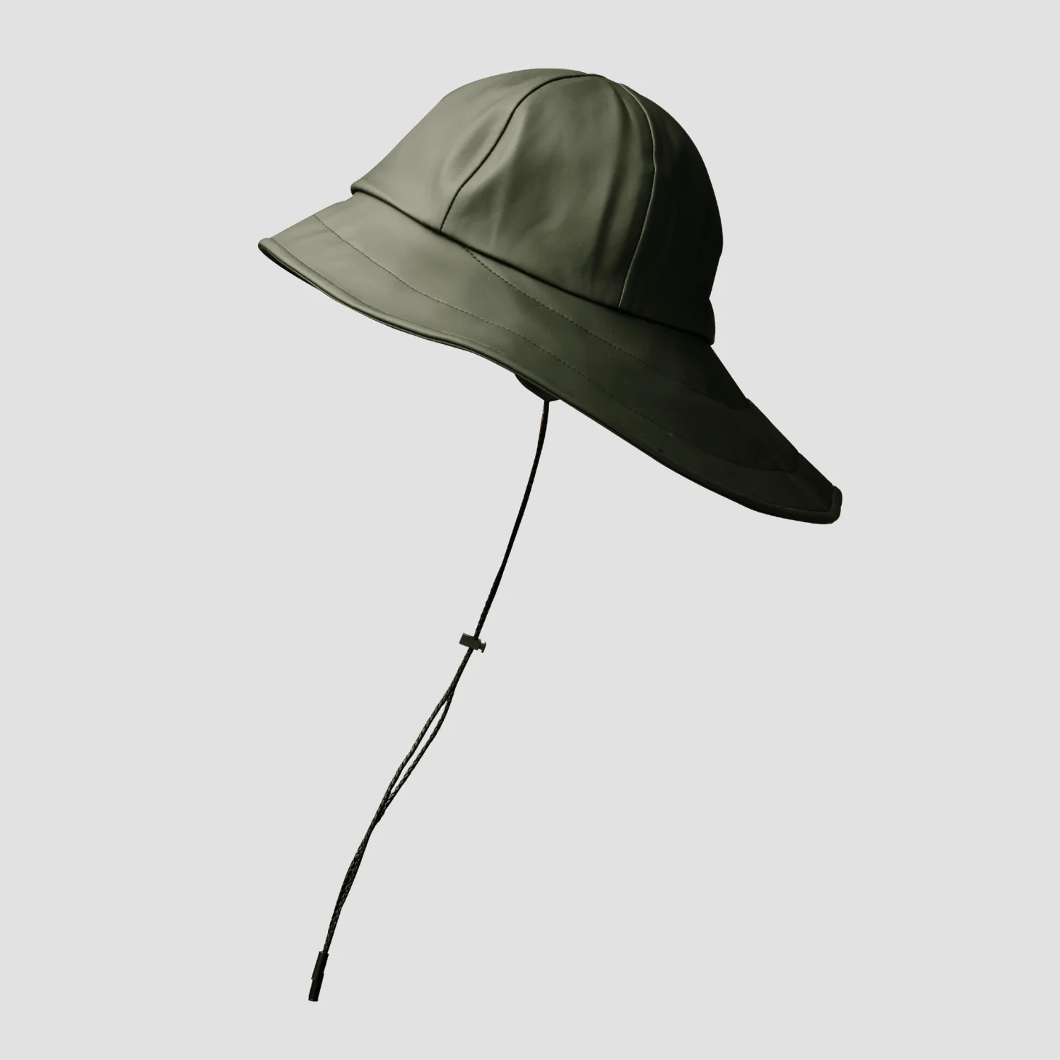 Satin-Lined, Waterproof Sou'wester Rain Hat - Image 15